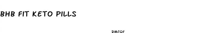 bhb fit keto pills