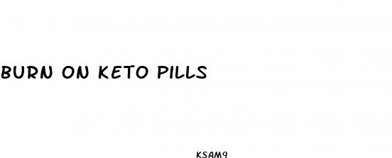 burn on keto pills