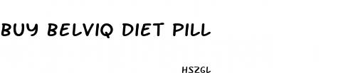 buy belviq diet pill
