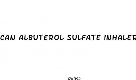 can albuterol sulfate inhaler verse pills for weight loss