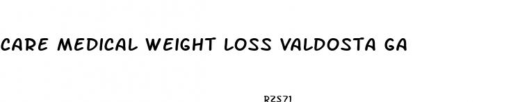 care medical weight loss valdosta ga