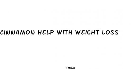 cinnamon help with weight loss