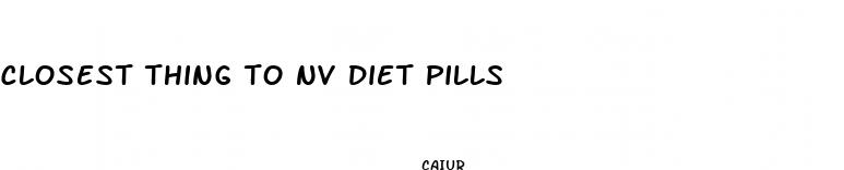 closest thing to nv diet pills