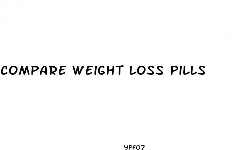 compare weight loss pills