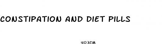 constipation and diet pills