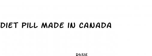 diet pill made in canada