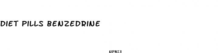 diet pills benzedrine
