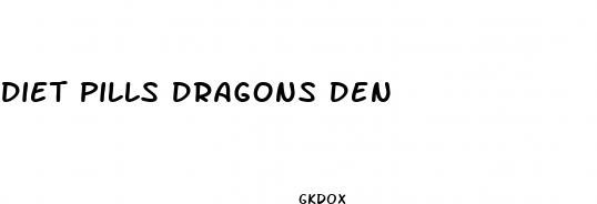diet pills dragons den