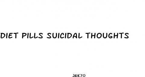 diet pills suicidal thoughts