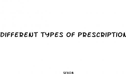 different types of prescription weight loss drugs