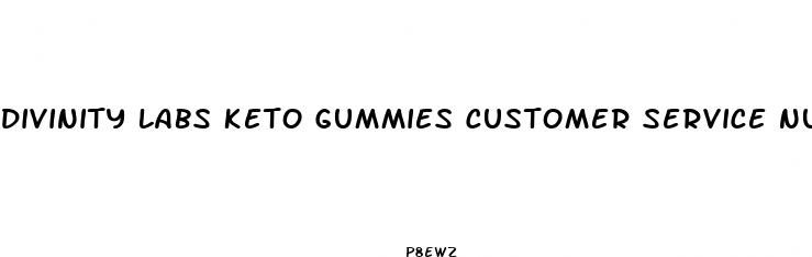 divinity labs keto gummies customer service number