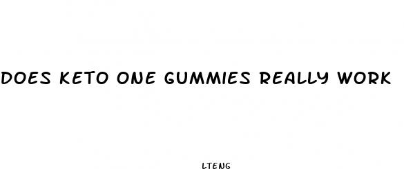 does keto one gummies really work