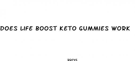 does life boost keto gummies work