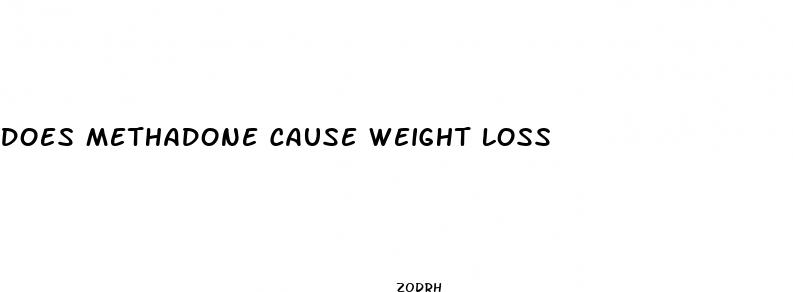 does methadone cause weight loss