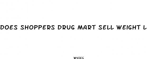 does shoppers drug mart sell weight loss pills