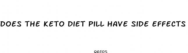 does the keto diet pill have side effects