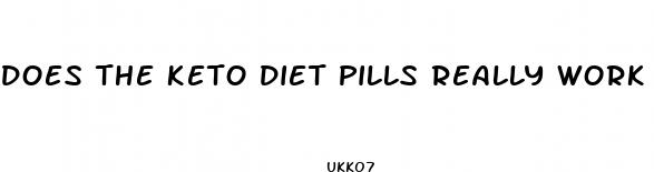 does the keto diet pills really work