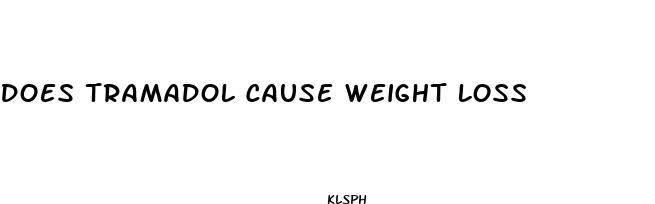 does tramadol cause weight loss