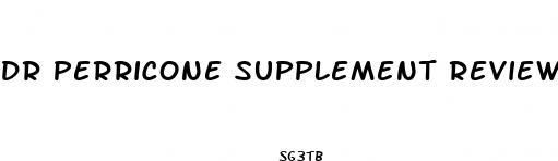 dr perricone supplement review for weight loss