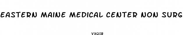 eastern maine medical center non surgical weight loss