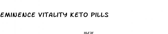 eminence vitality keto pills