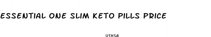 essential one slim keto pills price