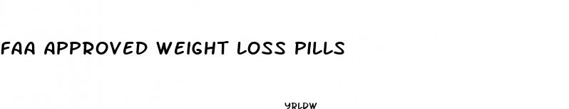 faa approved weight loss pills