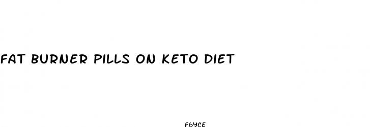 fat burner pills on keto diet