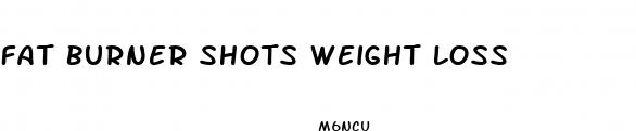 fat burner shots weight loss
