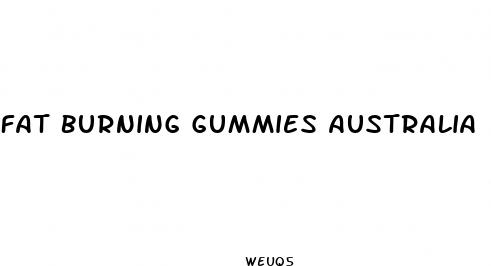 fat burning gummies australia