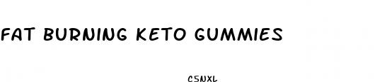 fat burning keto gummies