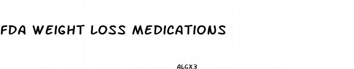 fda weight loss medications
