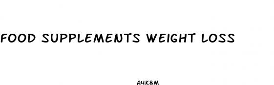 food supplements weight loss