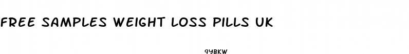free samples weight loss pills uk
