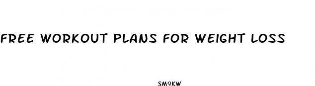 free workout plans for weight loss