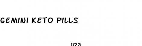 gemini keto pills