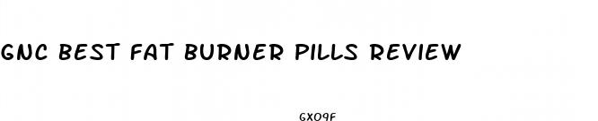 gnc best fat burner pills review