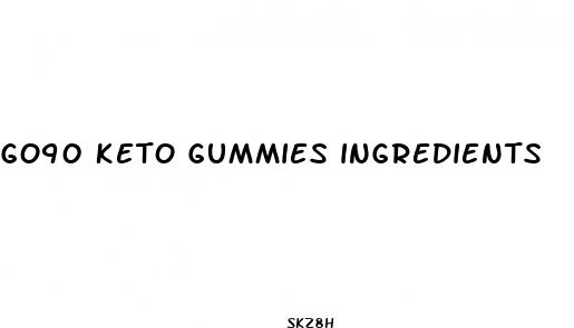 go90 keto gummies ingredients