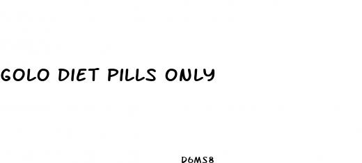 golo diet pills only