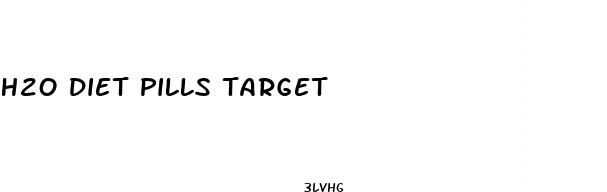 h2o diet pills target