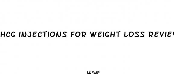 hcg injections for weight loss reviews