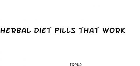 herbal diet pills that work