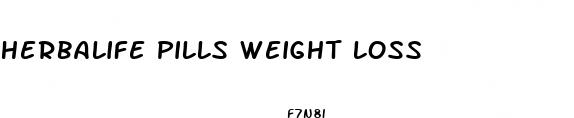 herbalife pills weight loss