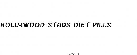 hollywood stars diet pills
