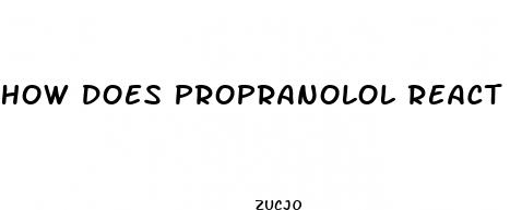 how does propranolol react with diet pills