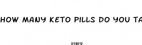 how many keto pills do you take a day