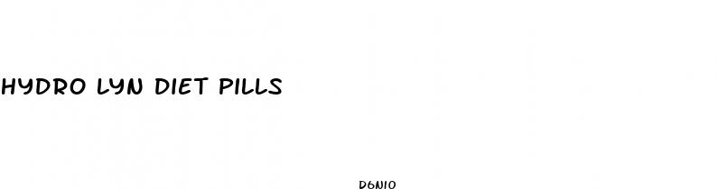 hydro lyn diet pills