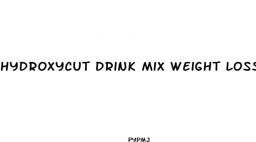 hydroxycut drink mix weight loss supplements