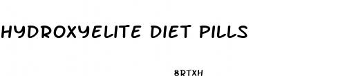 hydroxyelite diet pills