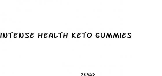 intense health keto gummies